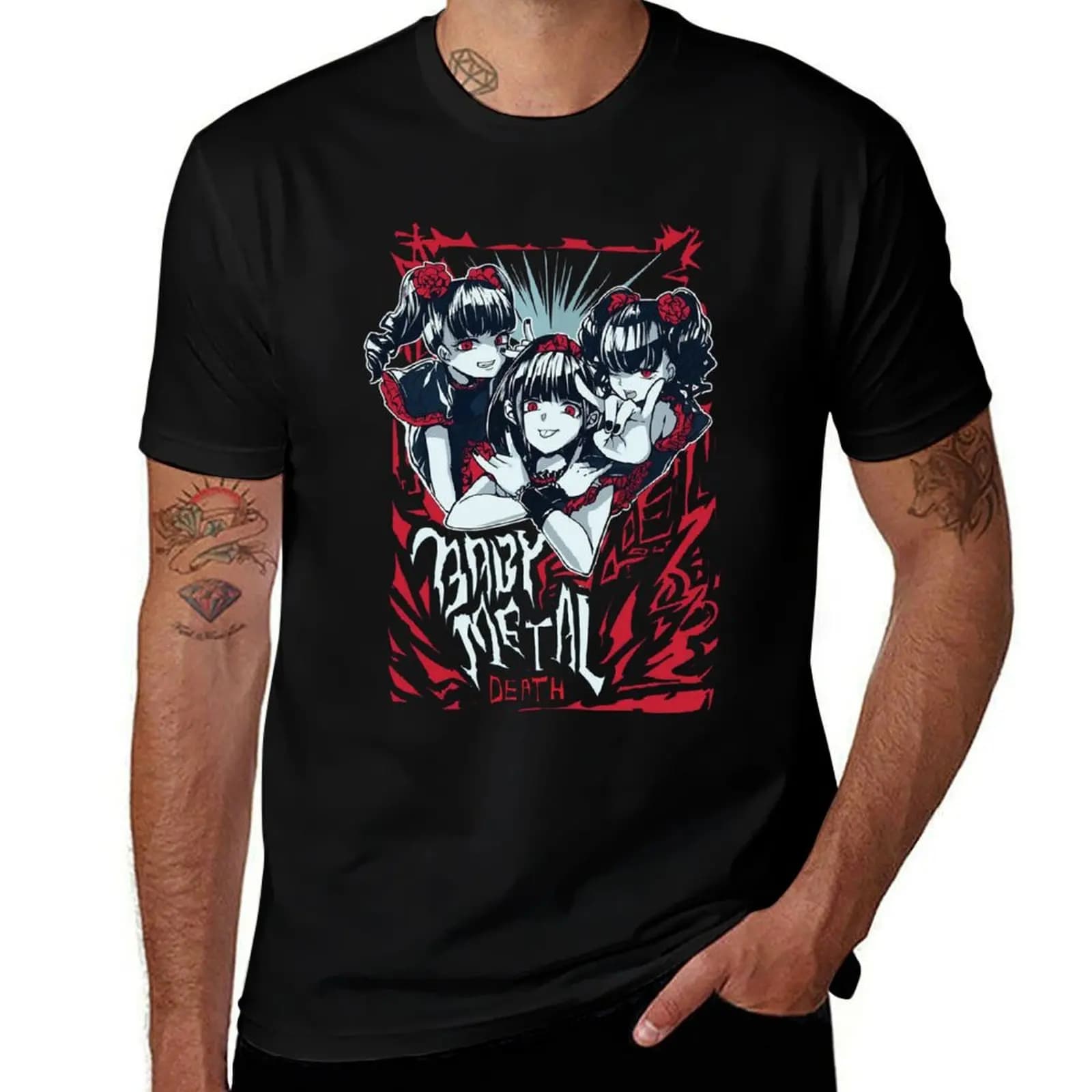 Baby Metal Design T-Shirt man t shirts for men casual T-Shirt