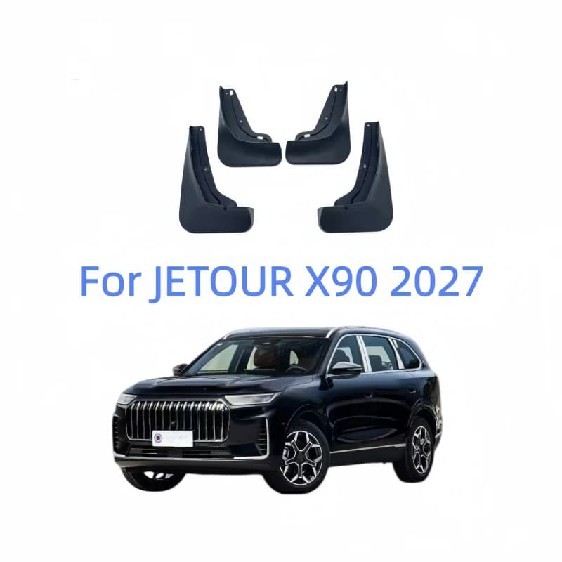 FOR Jetour X90 2027MY Mudflaps Fender Guards Custom Fit Front Rear Chery X90 SUV Accessories
