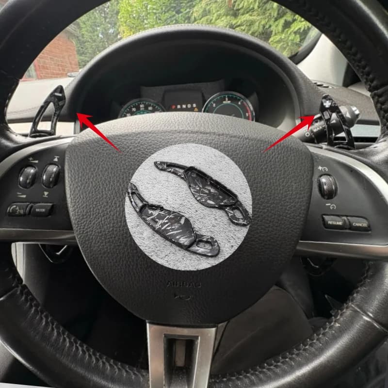 For Jaguar XF XE XJ F-PACE F-TYPE X760 X250 X260 For Land Range Rover Car Steering Wheel Shifter Paddle Shift Extension