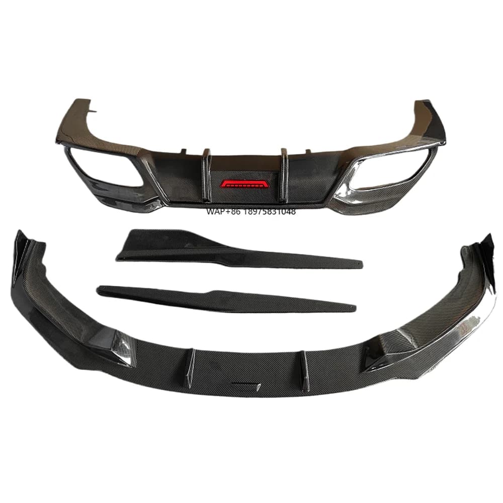 Carbon Fiber TK Style Body Kit for 8 Series G14 G15 G16 Including Front Bumper Side Skirt Rear Diffuser