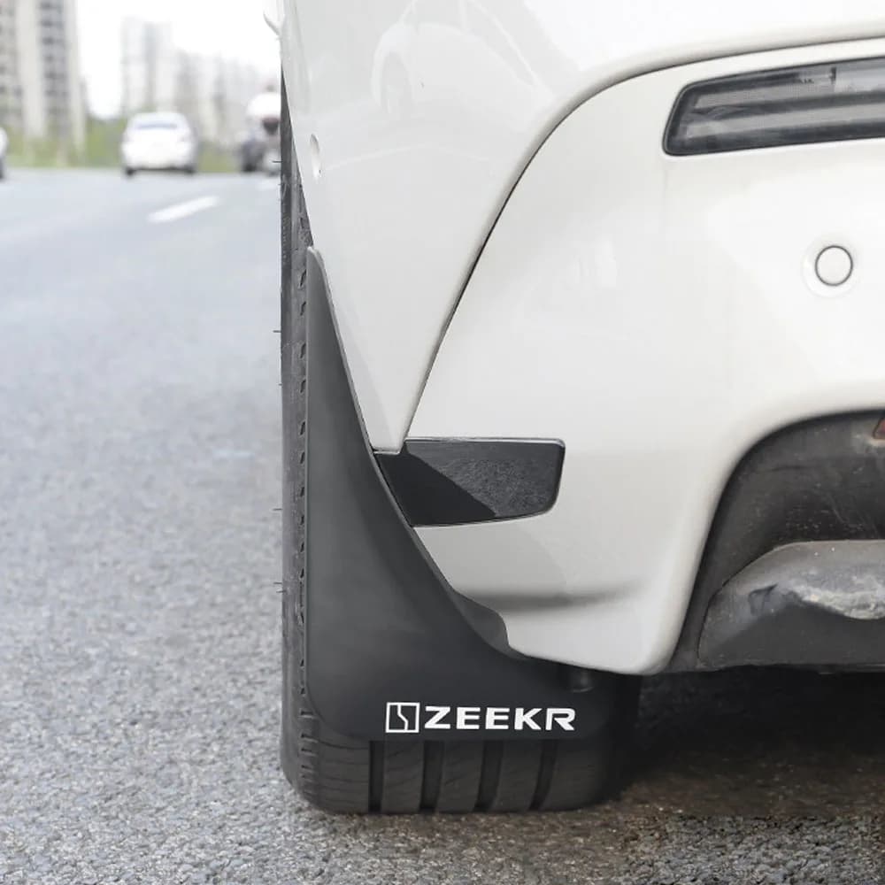 4 Pcs Suitable For ZEEKR 7GT 2026 2027 Front And Rear Wheel Mudguards Plastic Material Automotive Parts Block Sediment Splashing