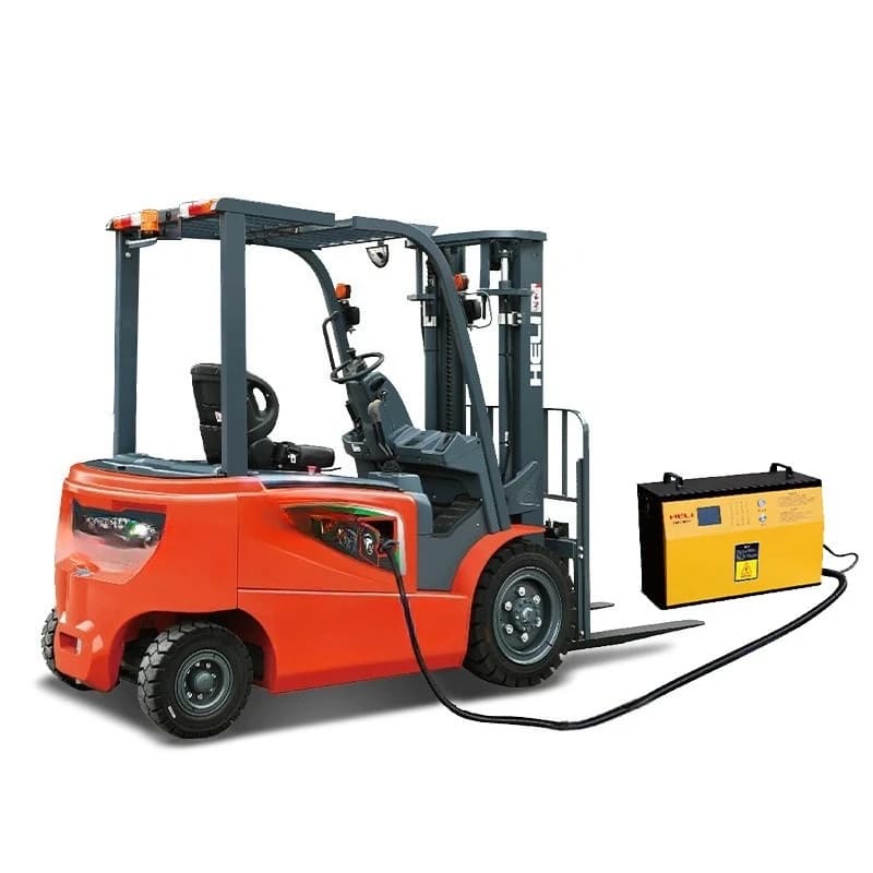 Lithium battery 3 tons hydraulic lift stacker counterbalanced electric forklift