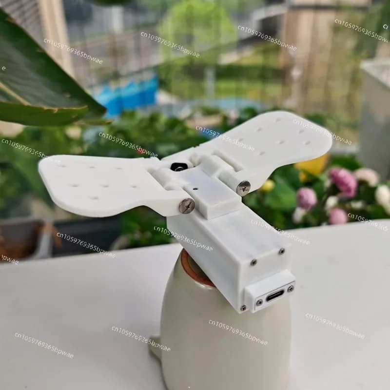Large Torque Butterfly Automatic Opening and Closing Device 1kg Remote Control Electric  Wing Device Moving Flapping Wing DIY
