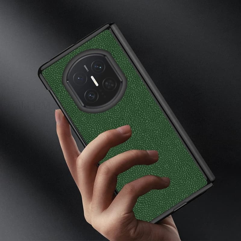 Shell For Huawei Mate X7 5G PU Leather Shockproof Phone Case For HUAWEI Mate X6 X5 X3 X2 5G Funda Protection Hard PC Tough Cover