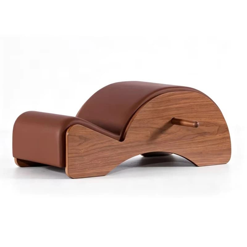 Walnut Pilates Spinal Orthotics Curved Adjustable Back Stretcher