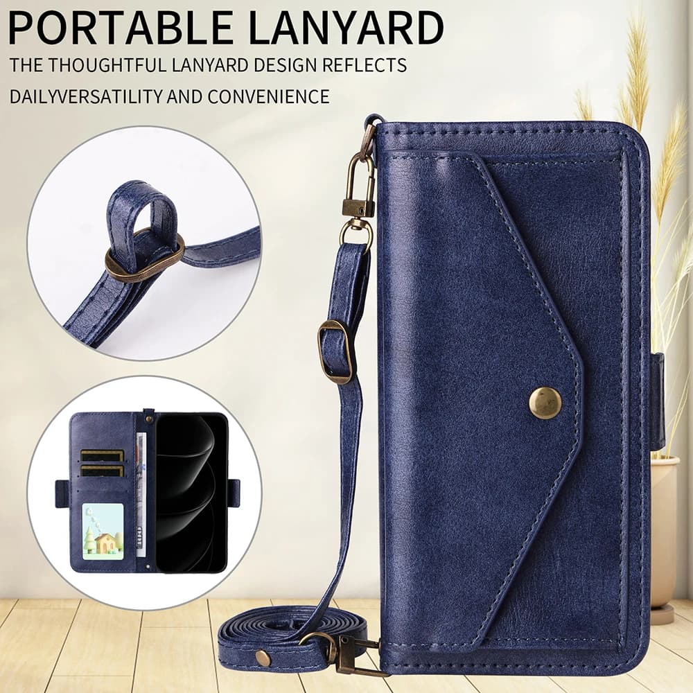 For Oukitel C65 Pro 2025 Luxury Case Crossbody Leather Wallet Magnet Coque For Oukitel C61 C60 C59 C1 Pro C65 C 65 1 Flip Cover