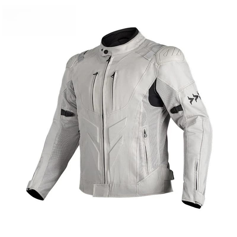 Motorcycle riding suit road protection racing suit summer breathable locomotive equipment men's jacket set