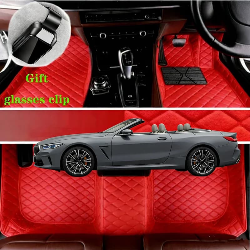 Custom Fit For BMW 8 Series G14/M8 Convertible 2019-2026 Car Floor Mats Car Accessories Carpets Covers  Left /Right Hand Drive