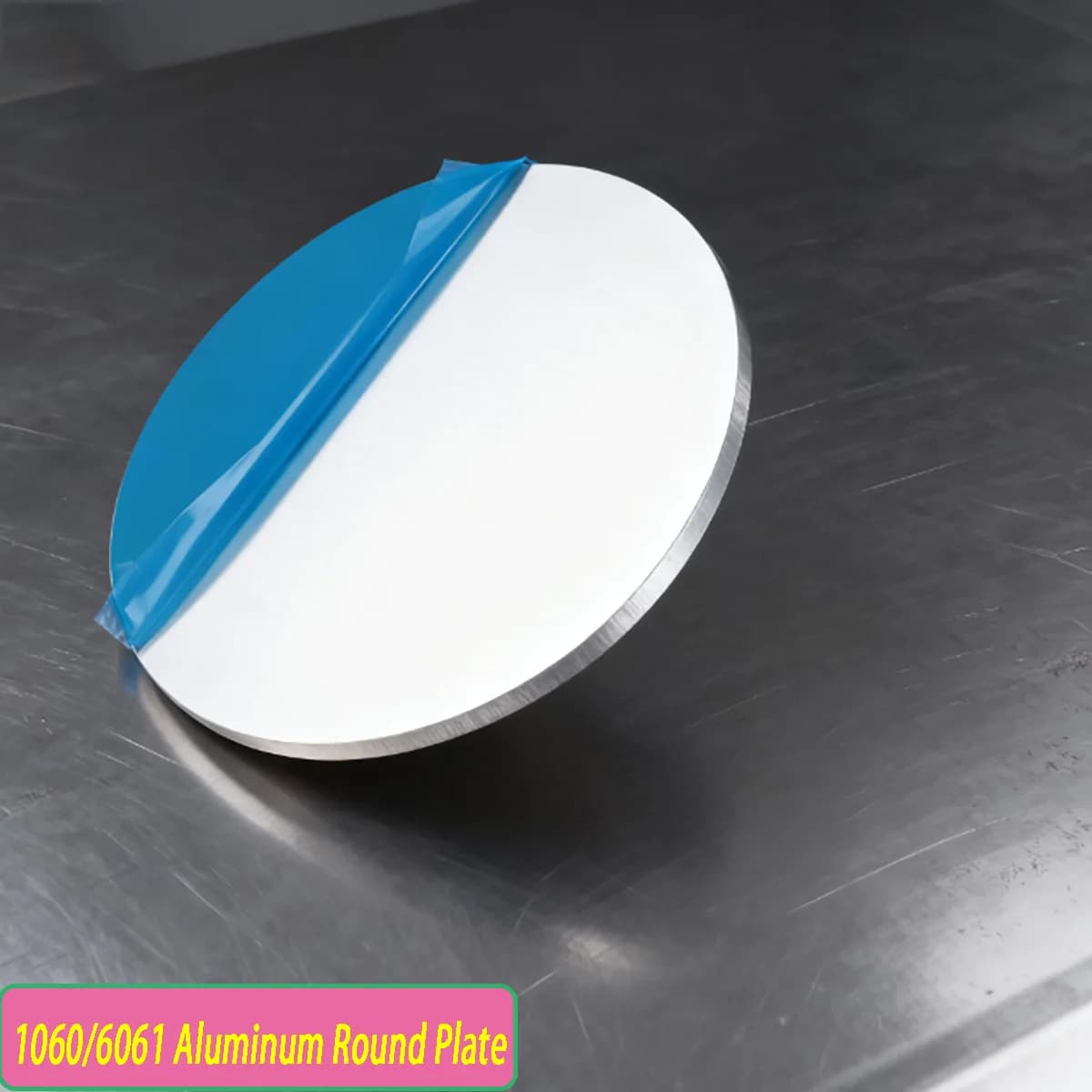 THK 0.5-8mm 1060/6061 Aluminum Round Plate Circular Sheet Disc Home DIY CNC Metal  Dia100-400mm Customize Laser Cut