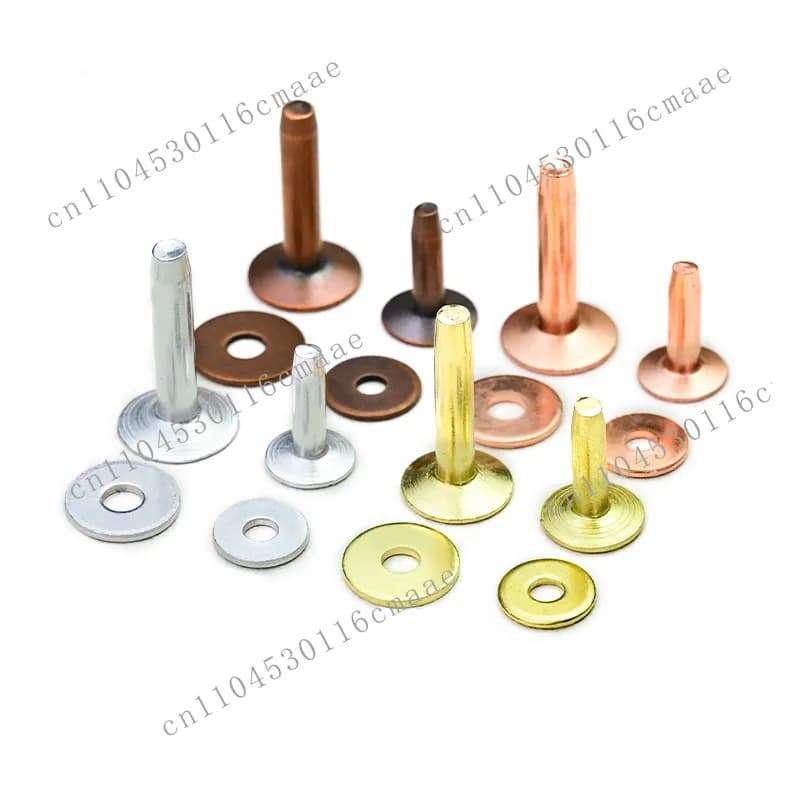 Brass American permanent nails, red copper decay fastening , special impact  leather goods, hairy embryo column, hardware rivets