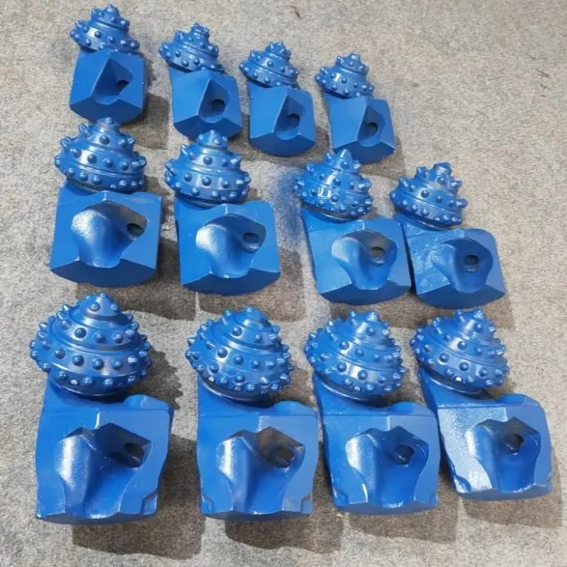 Oil Well Rock Drilling Roller Cones 12 1/4" IADC 537 TCI Tricone Bit Segments for HDD Hole Opener