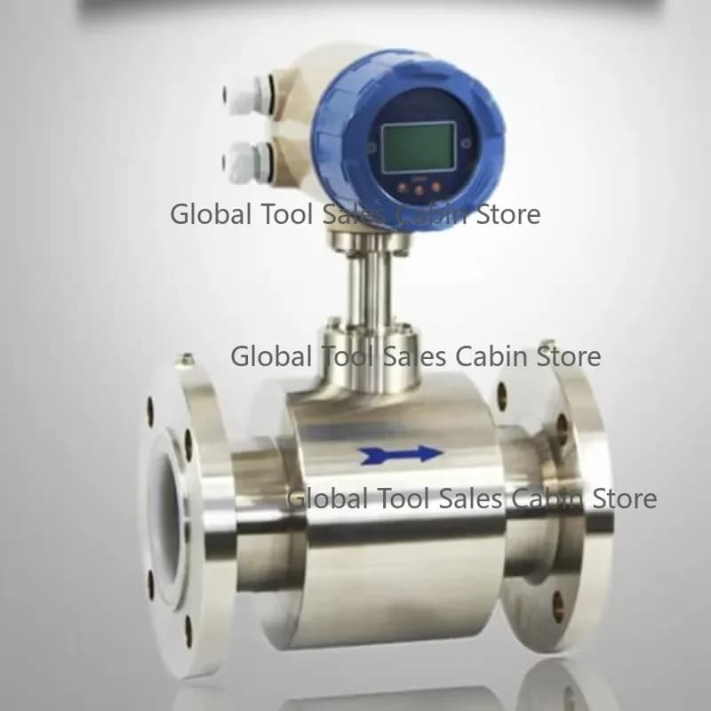 Stainless Steel Sanitary Electromagnetic Flowmeter Customized OEM for Water for Milk Fruit Juice Beer DN25 DN32 DN40 DN50 Sizes