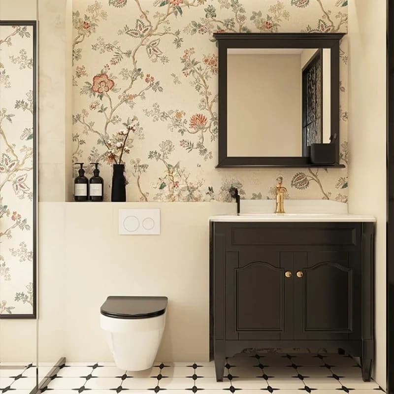 Retro tiles, kitchen bathroom bathroom background tiles, medieval bathroom wall tiles, non-slip floor tiles