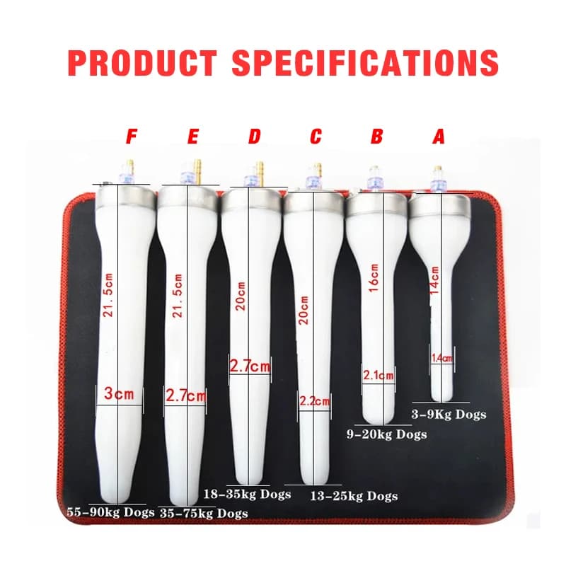 Professional Canine Artificial Insemination Kit for Large Dogs, Safe High-Quality Breeding Tool