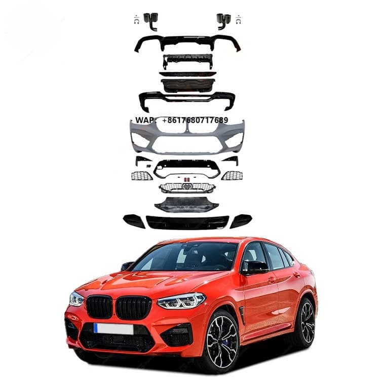 Hot Selling Body Kit for G02 PRE Upgraded to X4M Body Kit With Rear Diffuser Front Rear Bumper Bodykit