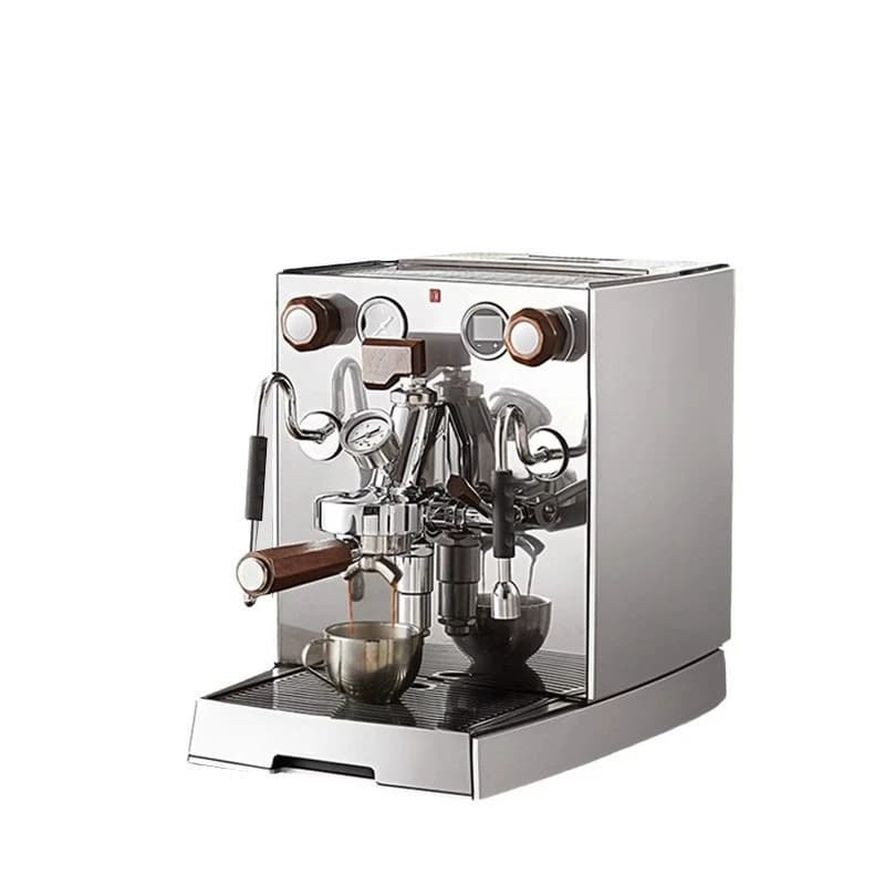 Commercial Italian semi-automatic pure copper siphon head integrated milk foam coffee machine