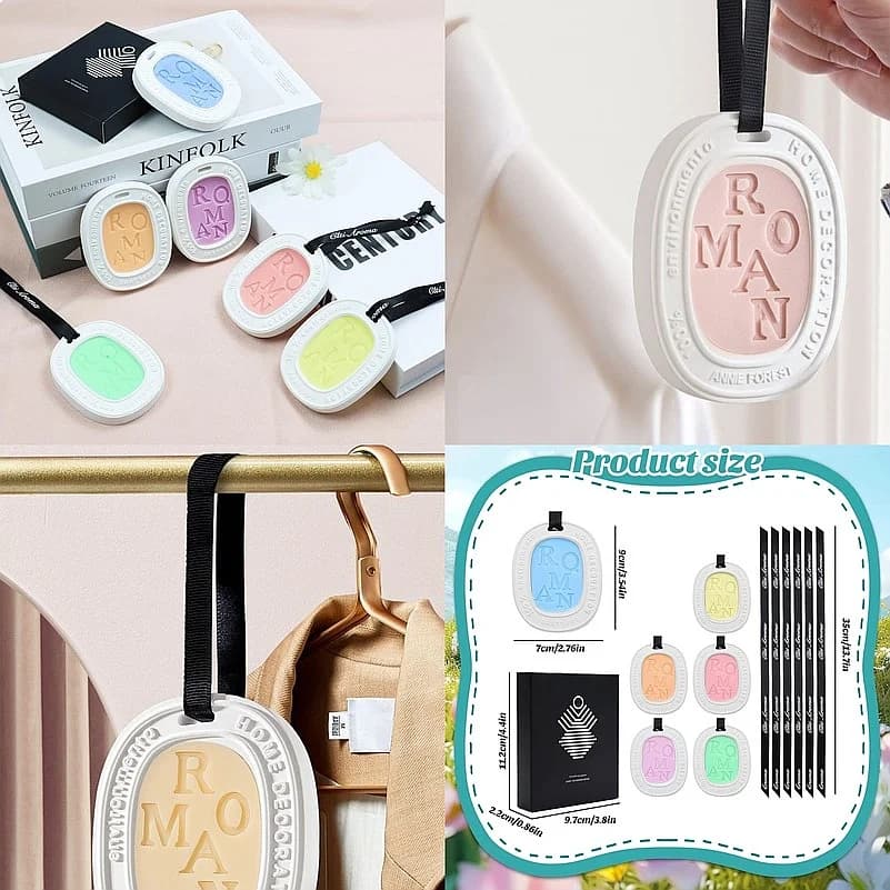 Aromatherapy tablets, hanging aromatherapy tablets, long-lasting perfume, wardrobe aromatherapy tablet drawers