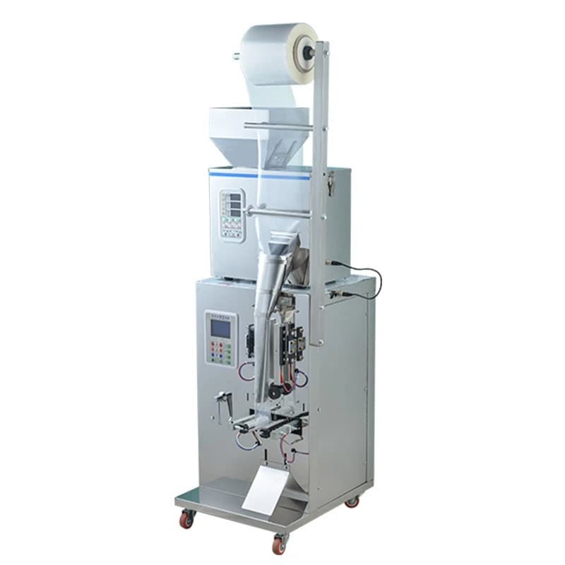 Automatic powder particle packaging machine sealing and filling machine