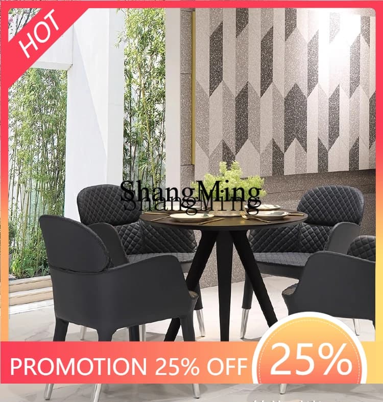 FG good-looking simple and fashionable modern light luxury coffee reception table dining table waiting for leisure area table