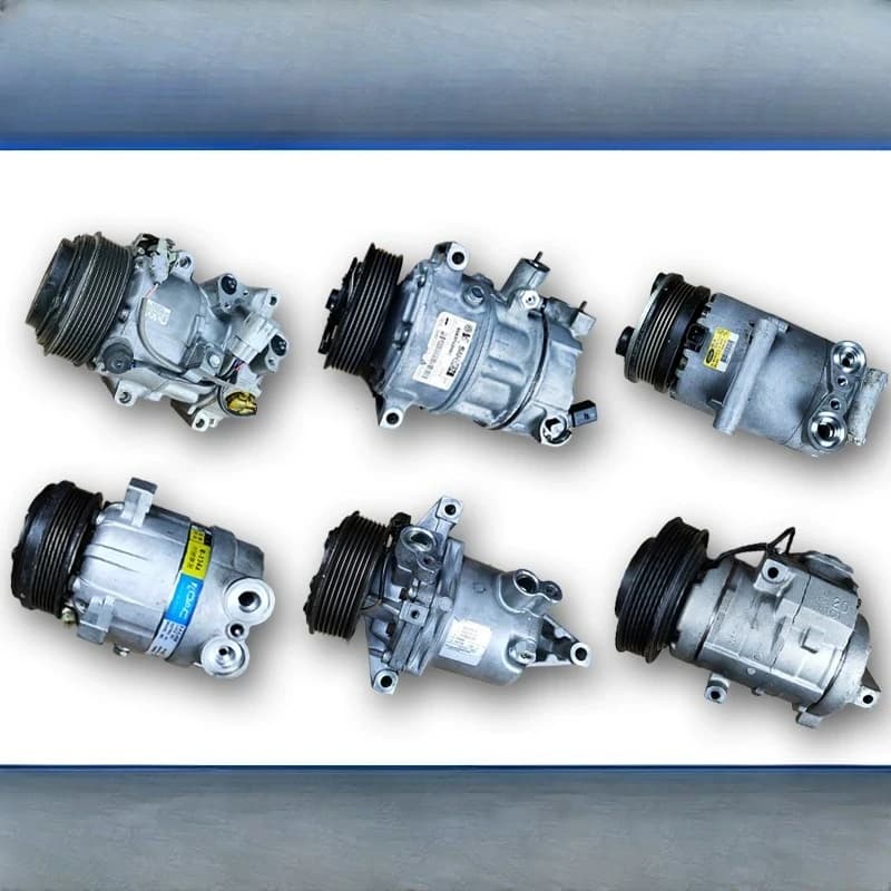 Car air conditioning compressor, dismantling various cars, trucks, and air conditioning pumps