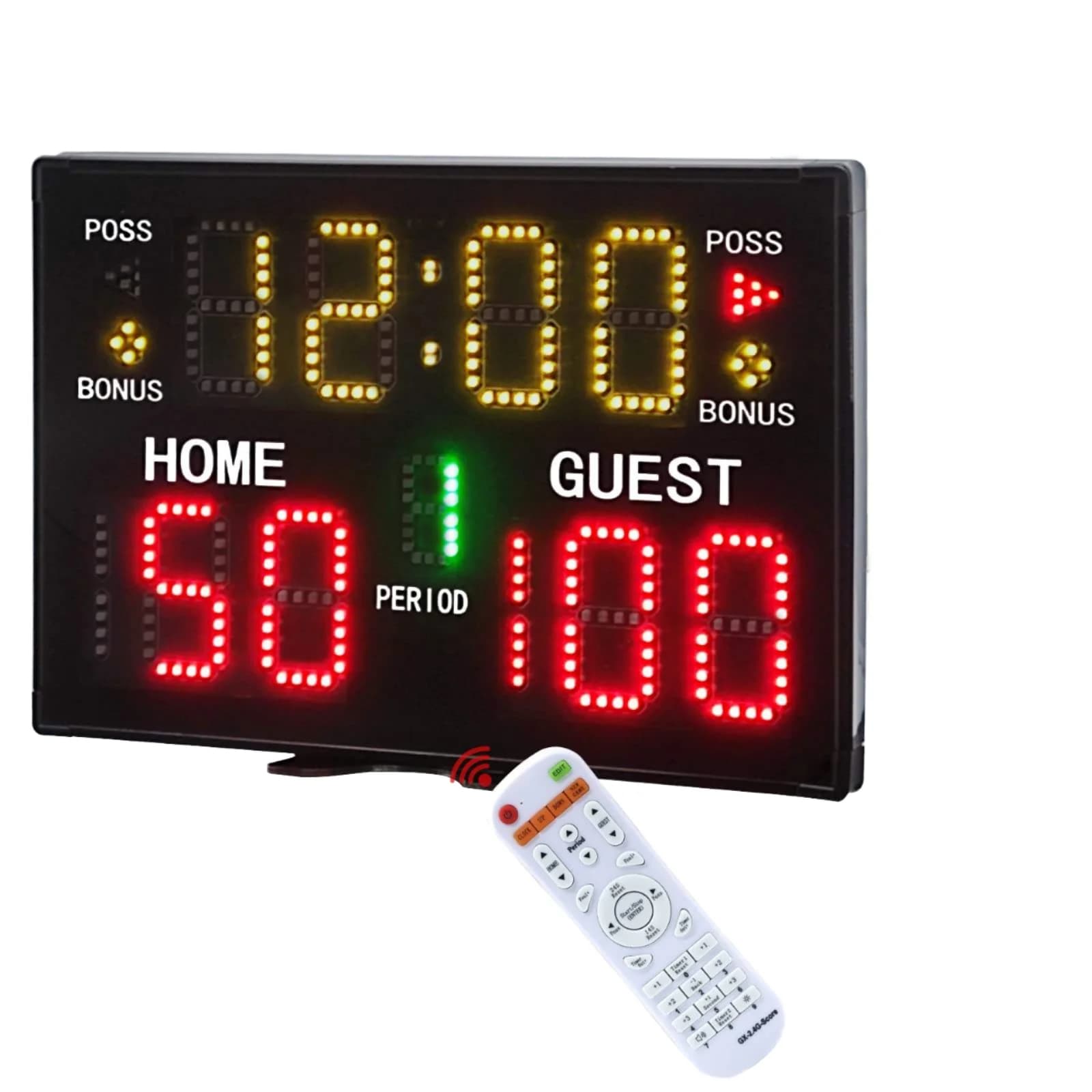 Indoor/Outdoor 10mm Pixel Pitch LED Electronic Scoreboard Portable Adjustable Video Wall For Basketball Stadium Sports Court