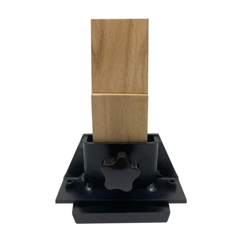 cjl Clip-on wooden table plug gold table mold-holding table plug wood, fixed clip can be moved without punching holes