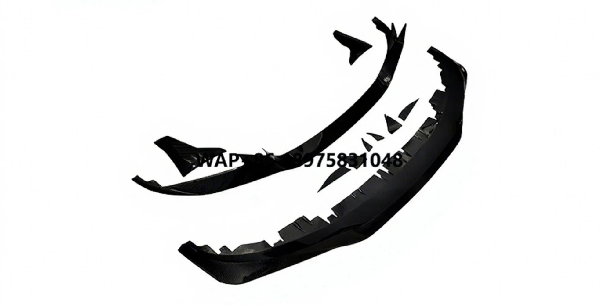Factory Directly Wholesale Price Full Dry Carbon Fiber Body Kits Front Lip Spoiler
