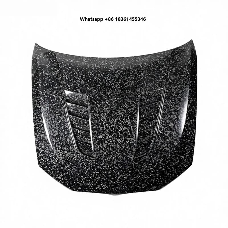 For  5 Series G30 F90 M5 Lightweight Dry Carbon Bonnet for Auto Body Upgrade V Style New Carbon Fiber Engine Hood