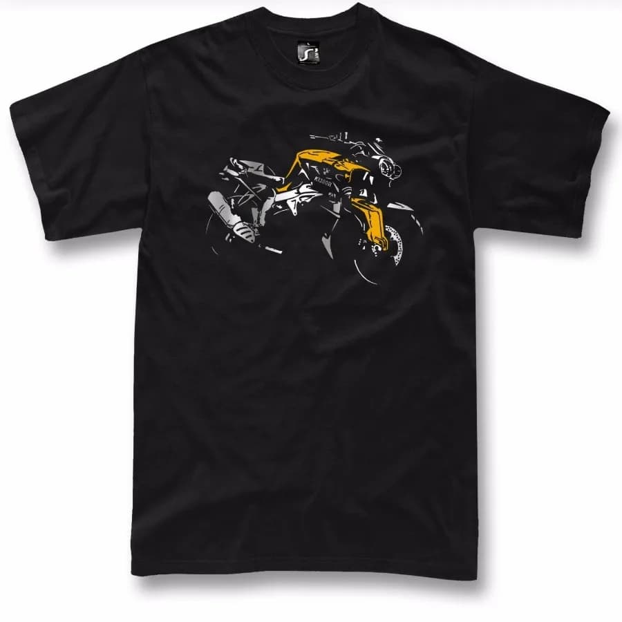 K1300R Moto Motorcycle Bike Fans K1200r Black T-Shirt. Summer Cotton Short Sleeve O-Neck Mens T Shirt New S-3XL