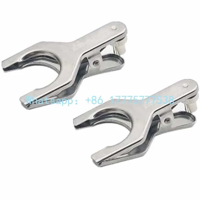 Stainless Steel Flask Interface Clamp, Evaporator Clamp