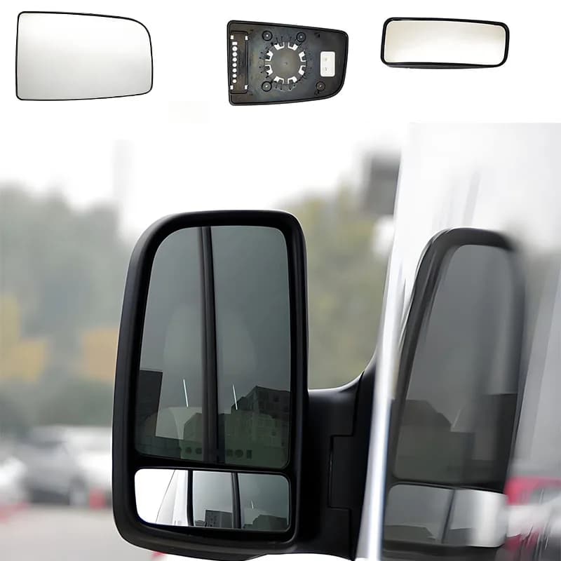 Suitable for 12-16 models of Mercedes-Benz Sprinter W906 Volkswagen Crafter rearview mirror lower mirror glass
