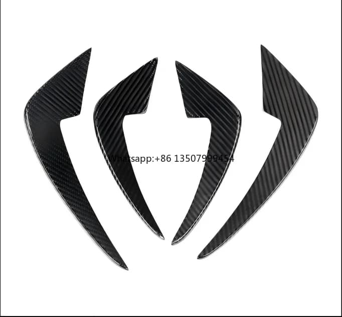 New Genuine Carbon Fiber Front Bumper Air Blade for M2 F87/M2C CMC Auto Exterior High Quality Replacement Part Yurunxiang
