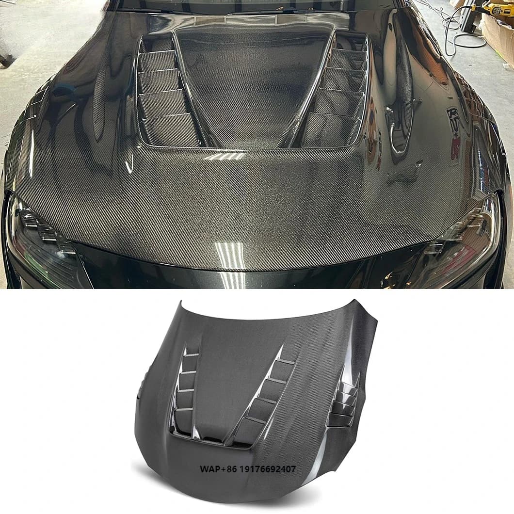 PU-Design for Supra A90 A91 MK5 Upgrade Seibo-tv Style Body Kit Carbon Fiber Hood Flawless and Durable Perfectly Compatible