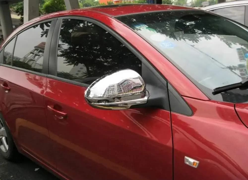 Premium Grade Chrome Side Door Handle Covers Trims chrome Side Mirror Covers for 2011-2015 Chevy Cruze