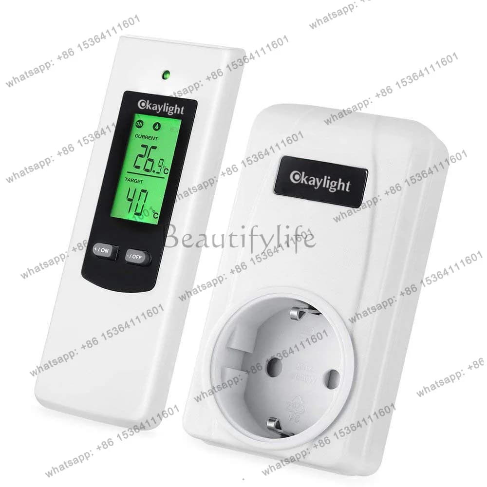 European standard American standard temperature control wireless temperature control socket intelligent constant temperature