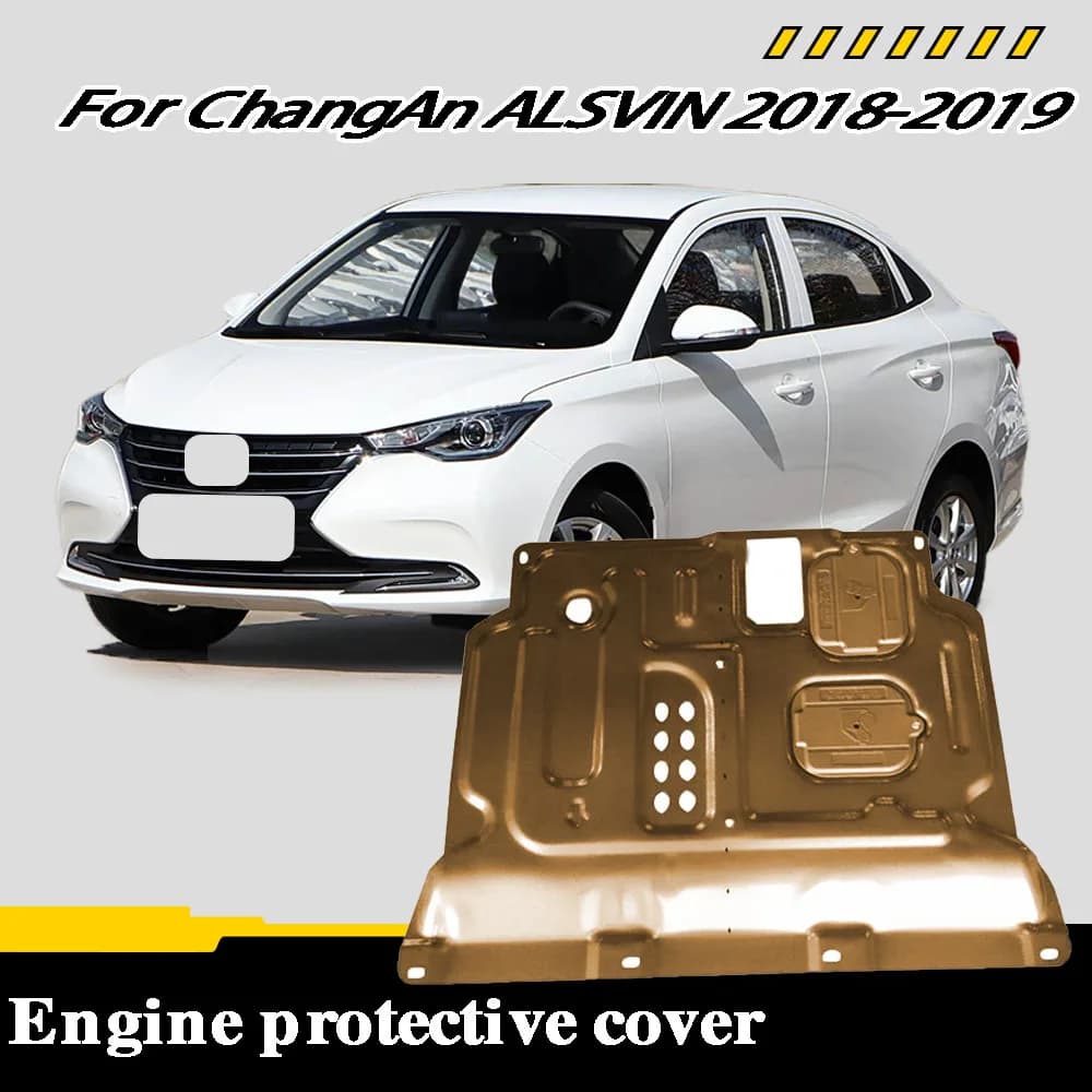 Vehicle - Specific Splash - Proof Durable Sturdy Engine Undercover And Lower Mudguard For ChangAn ALSVIN 2018-2019 1.4L/1.5L