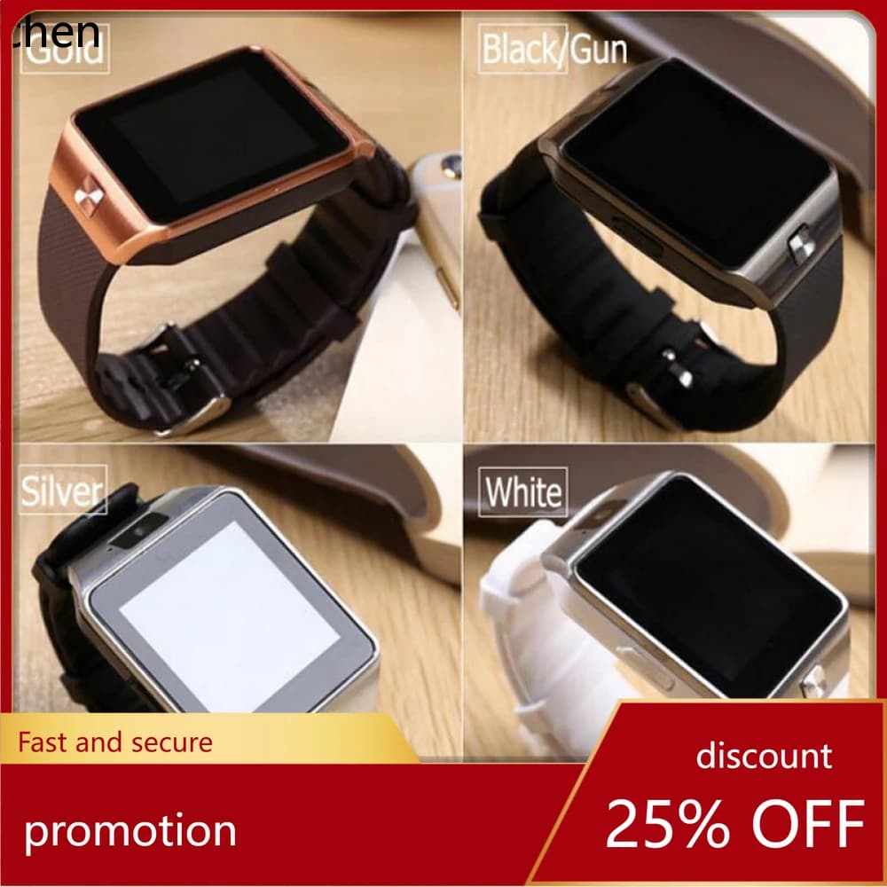 YFY Unisex Full Touchscreen Smartwatch, Sports Waterproof Pedometer with Connected Features