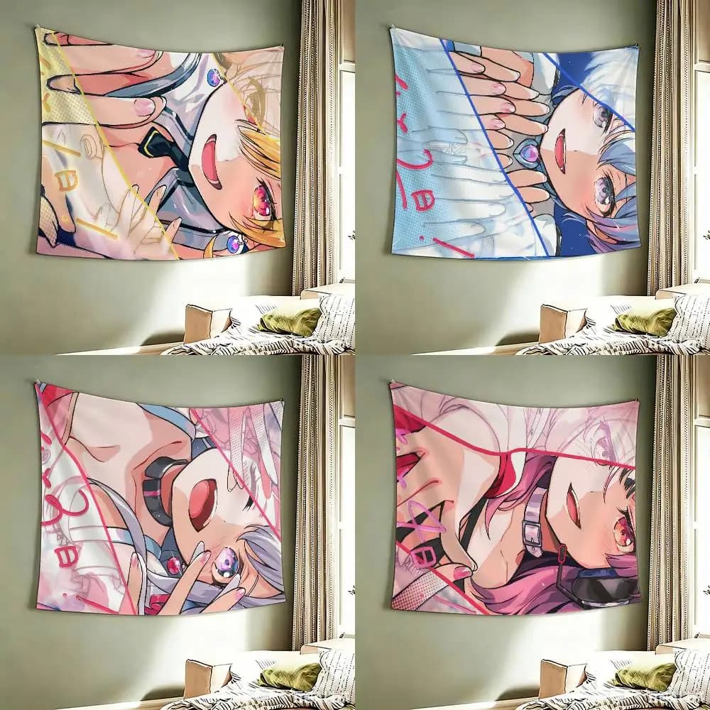 Mugendai MewType BanG Dream!   flag Best Price Decoration Outdoor Picnic Party Art Hanging
