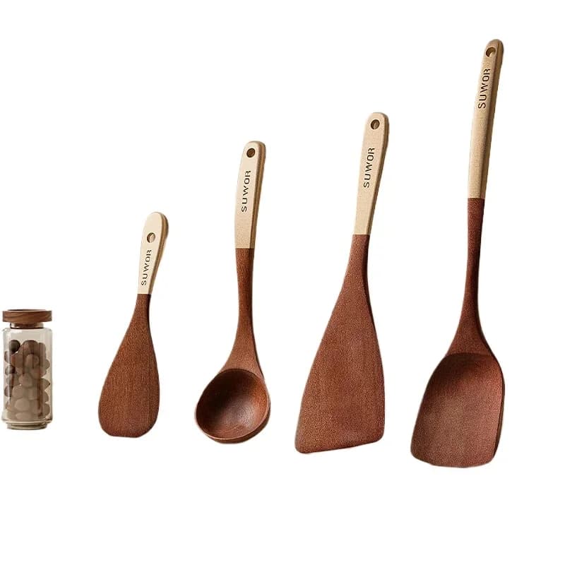 Wooden spatula non-stick pan special spatula household