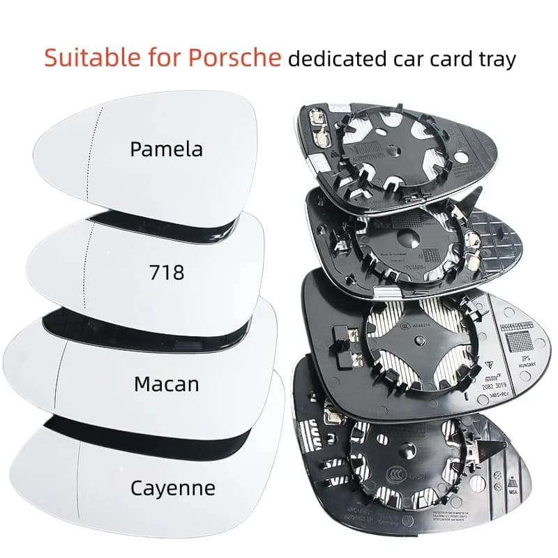 For PORSCHE Panamera/Macan/Cayenne/Boxster/Cayman Series High Quality Wide Angle Car Heated Door Mirror Glass