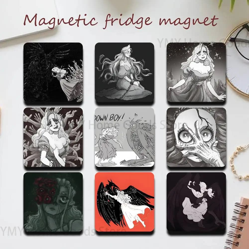 S-Slay the P-Princess Magnet Refrigerator Fridge Sticker for Home Decor DIY Wall Decor