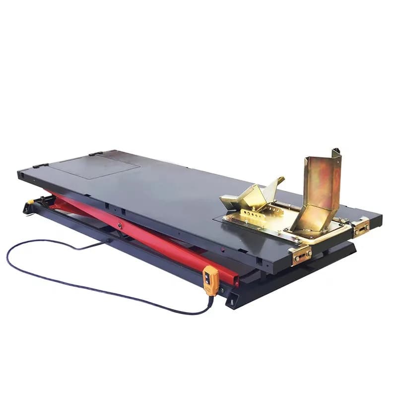 Motorcycle electric maintenance platform Large displacement pneumatic repair table Lifting table