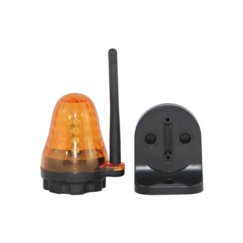 Hot-selling LED alarms light 12-265V wide voltage garage door rolling gate alarms signal flashing light