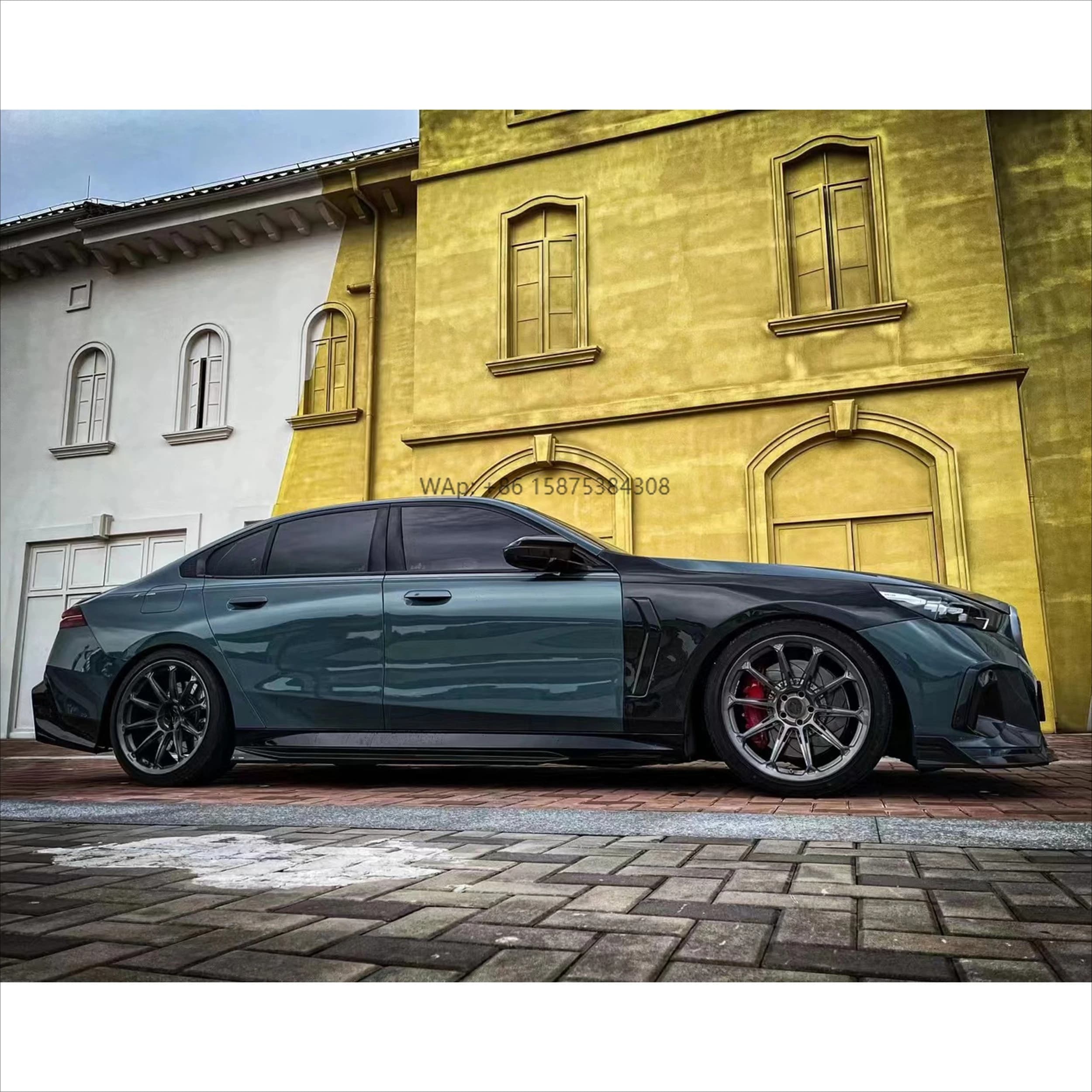 Dry Carbon Fiber TK Style Side Fenders  for 5 Series G60 Sedan 2024+ Fenders Replacement Car Accessories