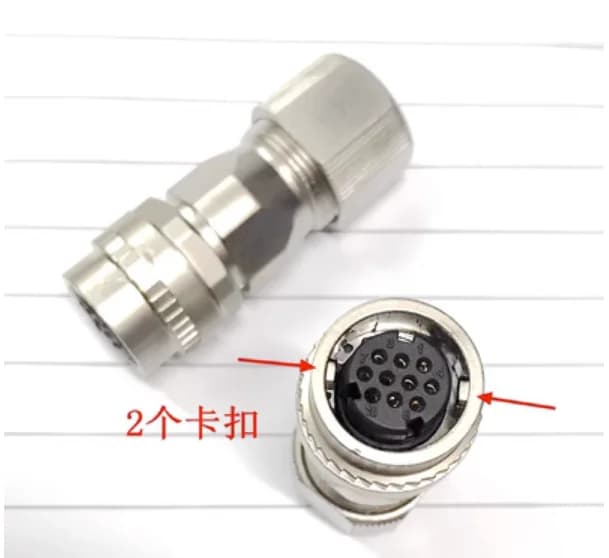 Fanuc Servo Encoder Motor A06B-6114-5-K213/JN1FS10SL10 Plug 10 Pin Socket