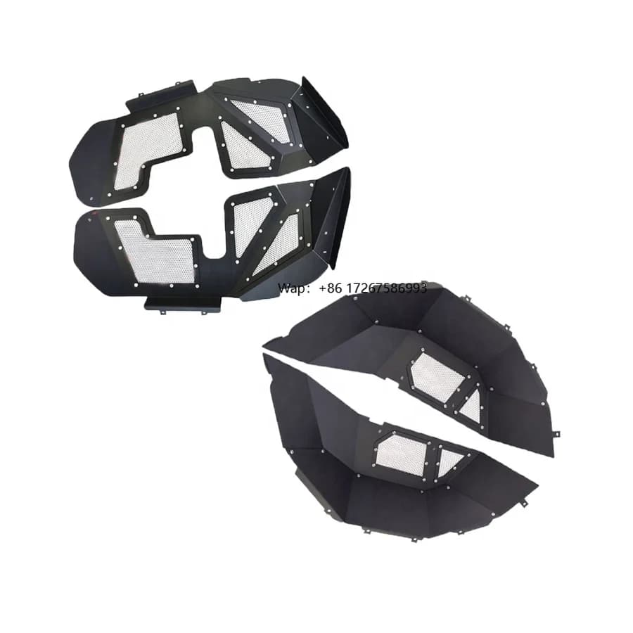Aluminum Inner Front&Rear Fender Liners Flares for