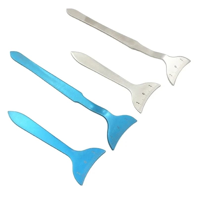 Cosmetic plastic surgery instruments Silkworm calipers Double eyelid tools