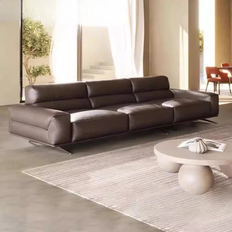Brown Luxury Living Room Sofas Aesthetic Italian Sleeper Recliner Sofa Living Room Lazy Modern Nordic Woonkamerbanken Furniture