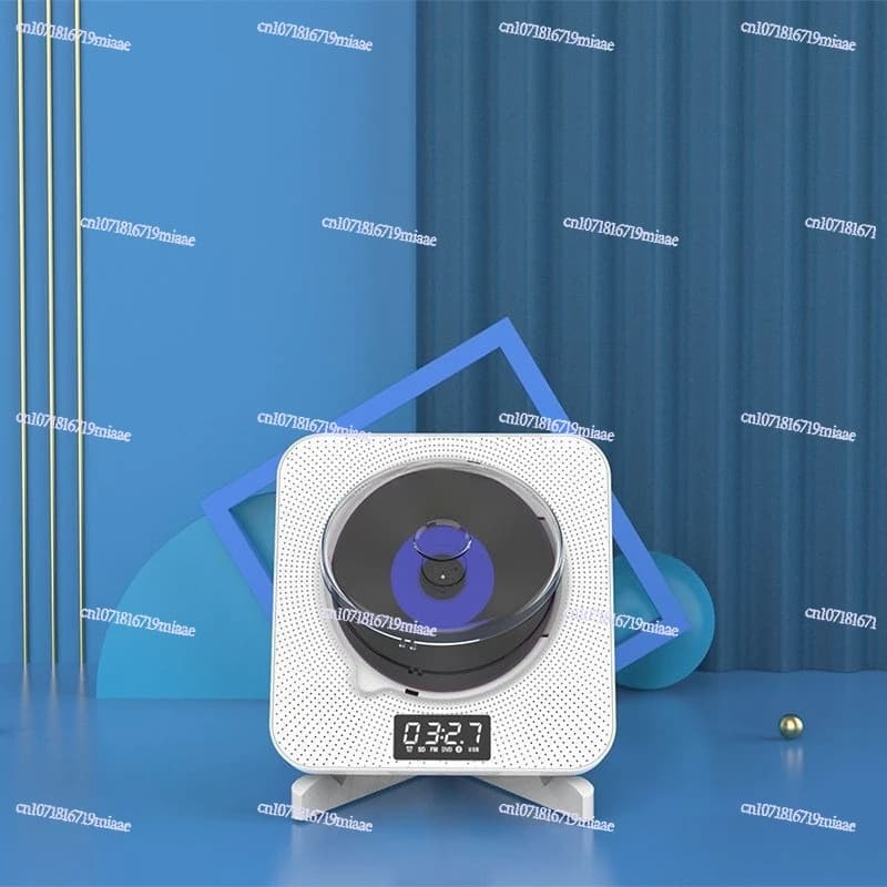 Wall Mounted Cd Player Home Dvd High Definition Disc Player Bluetooth English Learning Magnetic Fluid Audio Box