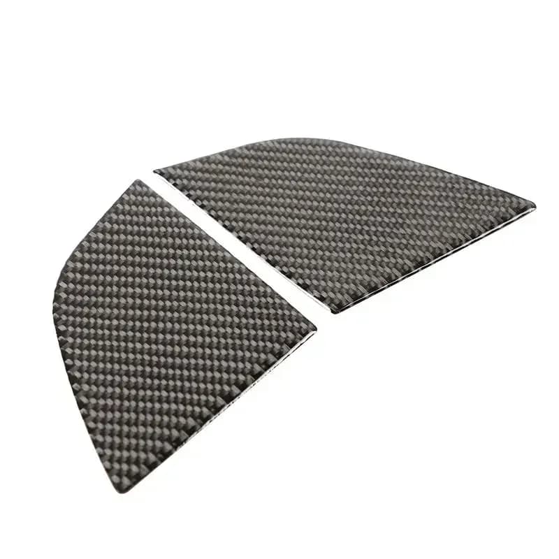 Soft Carbon Fiber Car Instrument  Sides Panel Cover Decorate Sticker For Porsche Taycan 2019-2025 Interior Car Accessories